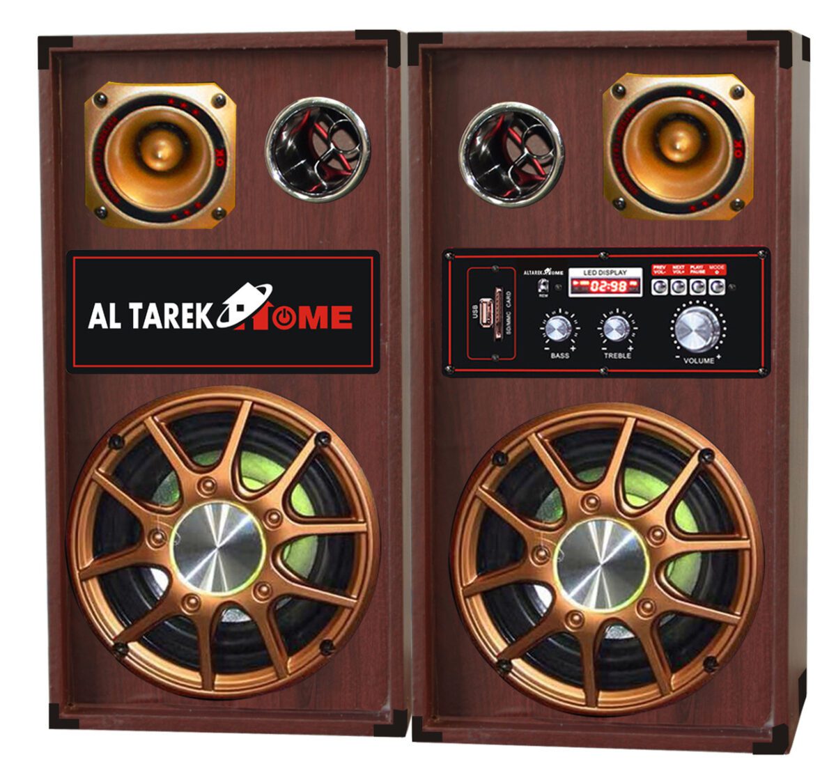 Burgundy Speaker HMT 8500W 3